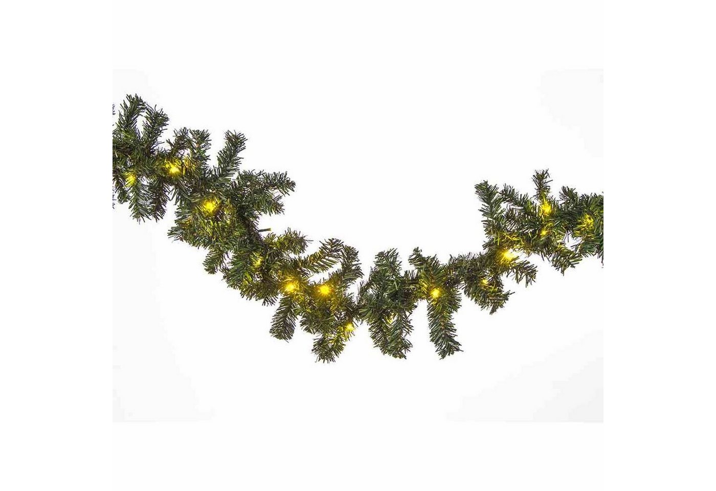 F-H-S International GmbH & Co. KG Lichterkette Tannengirlande 2,7 m 40 LED warmweiß IP44 Adapter F-H-S International GmbH & Co. KG Lichterkette Tannengirlande 2,7 m 40 LED warmweiß IP44 Adapter von F-H-S International GmbH & Co. KG