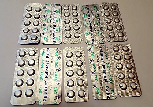 Testtabletten Pooltester Chlor & pH Pool Schwimmbad (je 50St.) von FHS