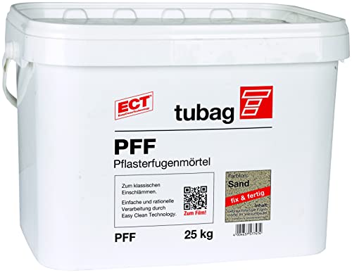 FHS24 Tubag Pflasterfugenmörtel F PFF 25 kg/Eimer Sand TUBAG von FHS24