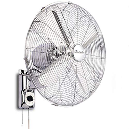 FHSLKXIM Elektrischer Ventilator Retro-Metall-Wandventilator Im Europäischen Stil, 16-Zoll-Schwingfernbedienung Für Zuhause/Restaurant, 50 W, Silber, Großes Luftvolumen, Silber, 16 Zoll Mechanisch FHSLKXIM Elektrischer Ventilator Retro-Metall-Wandventilator Im Europäischen Stil, 16-Zoll-Schwingfernbedienung Für Zuhause/Restaurant, 50 W, Silber, Großes Luftvolumen, Silber, 16 Zoll Mechanisch von FHSLKXIM