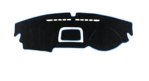 Dash Mat Teppich Auto-Armaturenbrett-Abdeckung Vermeiden Sie Lichtmatte Sonnenschutz-Teppich-Kasten Für VW Für Tiguan Für MK1 Für MK2 2009-2022 Armaturenbrett Matte(RHD 09-15 Blue) von FHSUF