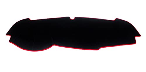 Dash Mat Teppich Auto Dashboard Vermeiden Licht Pad Instrument Plattform Schreibtisch Abdeckung Matte Teppiche Für Kia Für Sportage 4 2016-2021 Armaturenbrett Matte(Linkslenker, rote Seite) von FHSUF