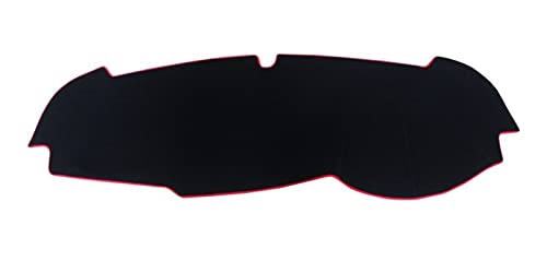 Dash Mat Teppich Auto Dashboard Vermeiden Licht Pad Instrument Plattform Schreibtisch Abdeckung Matte Teppiche Für Kia Für Sportage 4 2016-2021 Armaturenbrett Matte(Rechtslenker, rote Seite) von FHSUF