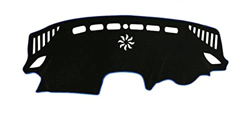 Dash Mat Teppich Für Mazda 3 Für BM 2014 2015 2016 2017 2018 Für Axela Auto Dashboard Sonnenschutz Abdeckung Matte Instrument Schreibtisch Pads Armaturenbrett Matte(A Blue Side,RHD) von FHSUF