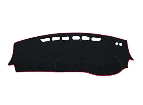 Dash Mat Teppich Für Nissan Für Kicks Für P15 2016-2020 Auto-Armaturenbrett-Abdeckungsmatte Vermeiden Sie Lichtpolster Instrumententafel Armaturenbrett Matte(Rechtslenker, rote Seite) von FHSUF