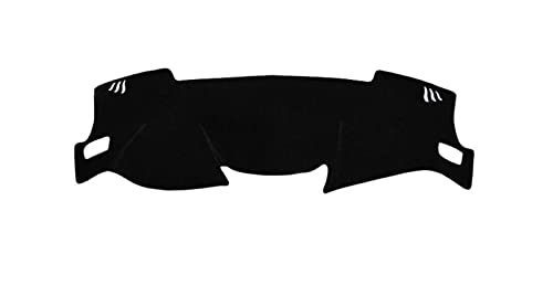Dash Mat Teppich Für Nissan Für Qashqai Für J11 2014-2020 Auto Dashboard Abdeckung Vermeiden Licht Pad Instrument Panel Matte Fall Teppiche Armaturenbrett Matte(Linkslenker, Schwarze Seite) von FHSUF