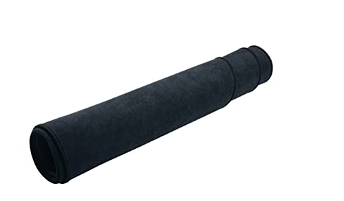 Dash Mat Teppich Für Toyota Für Highlander Für XU70 2020 2021 2022 2023 Auto Dashboard Sonnenschutz Abdeckung Matte Instrument Schreibtisch Teppiche Armaturenbrett Matte(B Black LHD) von FHSUF
