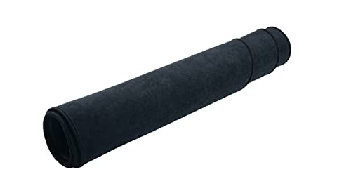 Dash Mat Teppich Für Toyota Für Highlander Für XU70 2020 2021 2022 2023 Auto Dashboard Sonnenschutz Abdeckung Matte Instrument Schreibtisch Teppiche Armaturenbrett Matte(B Black RHD) von FHSUF