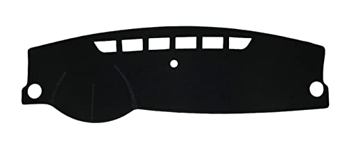 Dash Mat Teppich Für VW Für Jetta Für A6 Für MK6 Für 5C6 2011-2018 Auto-Armaturenbrett-Abdeckungsmatte Vermeiden Sie Lichtpolster Anti-UV Armaturenbrett Matte(Linkslenker, Schwarze Seite) von FHSUF