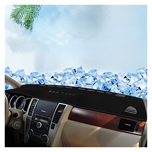FHSUF Dash Mat Teppich Für Nissan Für Tiida Auto Dashboard Abdeckung Matten Vermeiden Licht Pad Instrument Plattform Schreibtisch Teppiche 2005-2010 Armaturenbrett Matte(Linkslenker, Schwarze Seite) FHSUF Dash Mat Teppich Für Nissan Für Tiida Auto Dashboard Abdeckung Matten Vermeiden Licht Pad Instrument Plattform Schreibtisch Teppiche 2005-2010 Armaturenbrett Matte(Linkslenker, Schwarze Seite) von FHSUF
