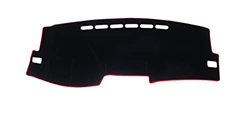 FHSUF Dash Mat Teppich Für Toyota Für Corolla Für Axio 2007 2008 2009 2010 2011 Auto Dashboard Sonnenschutz Matte Abdeckung Instrument Schreibtisch Pad Armaturenbrett Matte(LHD Red) von FHSUF