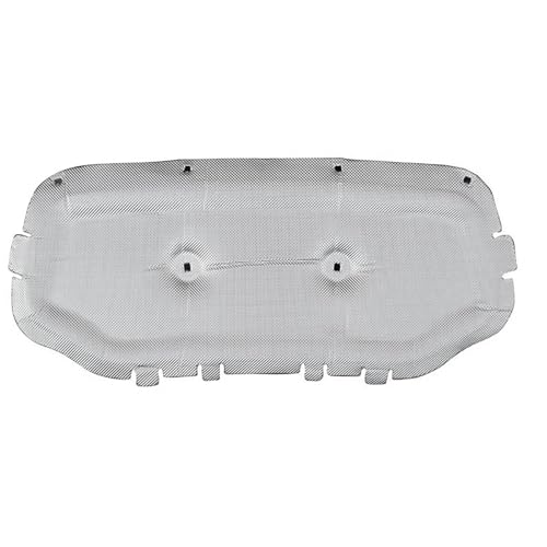 Auto Haube Motor Sound Wärme Isolierung Pad Matte Schalldichte Abdeckung Isolierung Pad Für VW Für JETTA VS5 2019 Motorhaube Schalldämmmatte(Silber) von FHSUFG
