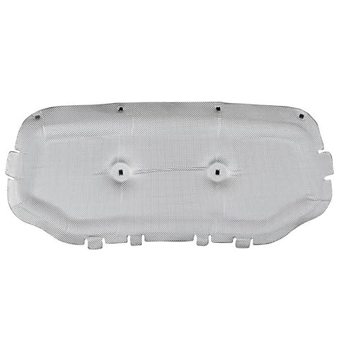 Auto Haube Motor Sound Wärme Isolierung Pad Matte Schalldichte Abdeckung Isolierung Pad Für VW Für JETTA VS5 2019 Motorhaube Schalldämmmatte(Silber) von FHSUFG