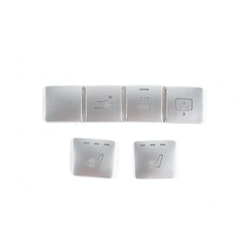 FHSUFG Autokonsole CD-Panel-Tastenabdeckung Paillettenbesatz Für Mercedes Für Benz E-Klasse Coupé W207 C207 2010-2016 Innenaufkleber Innen Zubehör von FHSUFG