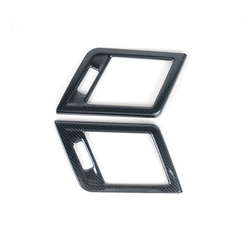 FHSUFG Für Mercedes Für Benz E Klasse Coupe W207 C207 2009-13 Auto Armaturenbrett Klimaanlage Entlüftungsrahmen Verkleidung Innenaufkleber Innen Zubehör(Dashboard Carbon) von FHSUFG