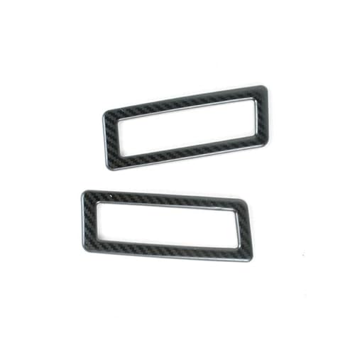 FHSUFG Für Mercedes Für Benz E Klasse Coupe W207 C207 2009-13 Auto Armaturenbrett Klimaanlage Entlüftungsrahmen Verkleidung Innenaufkleber Innen Zubehör(Side Carbon) von FHSUFG