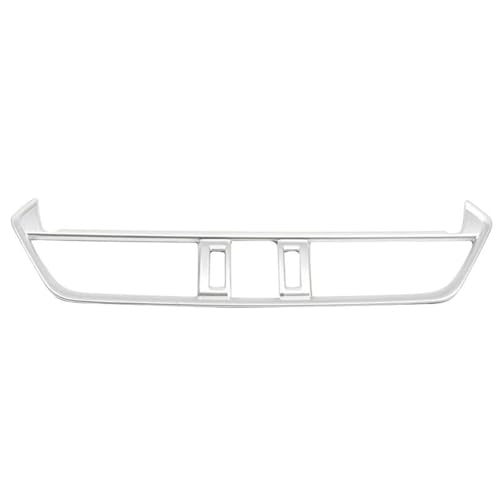 FHSUFG Für Toyota Für Rav4 Xa50 2019-2022 2023 2024 Rav 4 Hybrid Auto Zentrale Steuerung Klimaanlage Vent Outlet Abdeckung Aufkleber Innen Zubehör(Silber) von FHSUFG