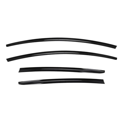FHSUFG Kantenschutz Für Tesla Für Model 3 Y 20-2023 Auto Fenster Glas Versiegelt Streifen Seite Äußere Fenster Wheatherstrip Dichtung Auto Kantenschutz(Black 3) von FHSUFG