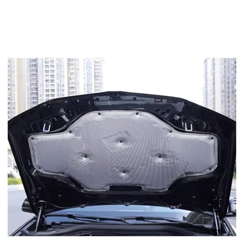 Für X3 G01 Für M40i Für M40d 2018 ~ 2024 Motorhauben-Isolierpad Schalldichte Wärme-Baumwoll-Liner-Thermomatte Motorhaube Schalldämmmatte(Style C) von FHSUFG