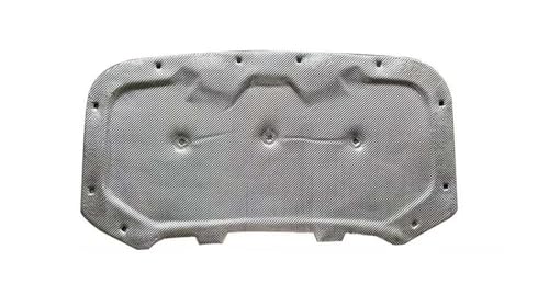 Vordere Motorhaubenauflage Für Taos Für VW Für Tharu 2019 ~ 2023 Wärmeschalldämmung Baumwolle Schalldichte Abdeckungen Motorhaube Schalldämmmatte(Style D) von FHSUFG