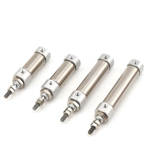CDJ2B10 CDJ2B16 Luftpneumatik-Kolbenzylinder Doppeltwirkend Pneumatischer Zylinder 1 Stücke(Stroke 20mm,CDJ2B Bore 10mm) von FHVAEYCJ