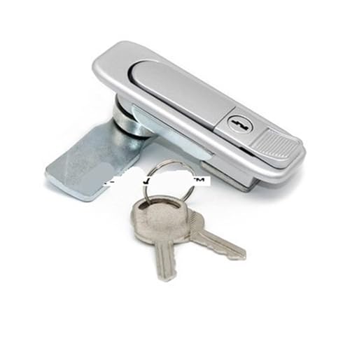 MS738 Pull To Open Push Button Lock Elektrische Box Flugzeug Lock Schalter Schrank Türschloss 1Pcs(Blue) von FHVAEYCJ