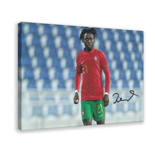 FHYTKC Fußball – Joelson Fernandes – Handsigniertes Leinwand-Poster, Wandkunst, Dekordruck, Bild Gemälde für Wohnzimmer, Schlafzimmer, Dekoration, 50 x 75 cm FHYTKC Fußball – Joelson Fernandes – Handsigniertes Leinwand-Poster, Wandkunst, Dekordruck, Bild Gemälde für Wohnzimmer, Schlafzimmer, Dekoration, 50 x 75 cm von FHYTKC