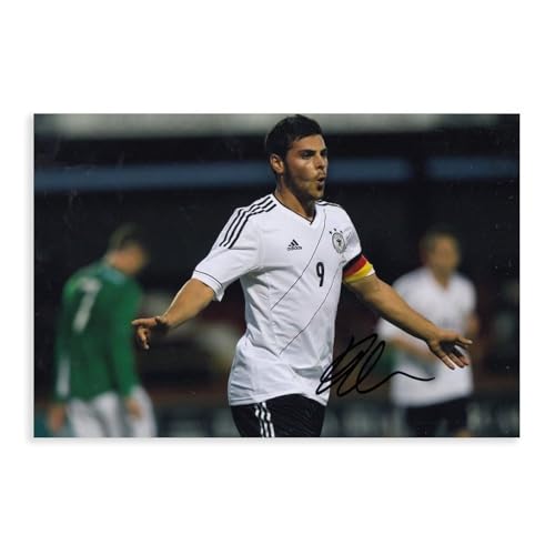 FHYTKC Fußball – Kevin Volland – handsigniertes Leinwand-Poster, Schlafzimmerdekoration, Landschaft, Büro, Raumdekoration, Geschenk, 20 x 30 cm FHYTKC Fußball – Kevin Volland – handsigniertes Leinwand-Poster, Schlafzimmerdekoration, Landschaft, Büro, Raumdekoration, Geschenk, 20 x 30 cm von FHYTKC