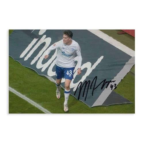 FHYTKC Fußball – Matthey Hoppe – Handsignierte Fotografie – Schalke Leinwand-Poster, Wandkunst, Dekordruck, Bild Gemälde für Wohnzimmer, Schlafzimmer, Dekoration, 40 x 60 cm FHYTKC Fußball – Matthey Hoppe – Handsignierte Fotografie – Schalke Leinwand-Poster, Wandkunst, Dekordruck, Bild Gemälde für Wohnzimmer, Schlafzimmer, Dekoration, 40 x 60 cm von FHYTKC