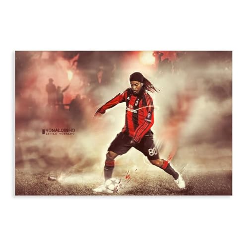 FHYTKC Ronaldinho Leinwandposter Schlafzimmer Dekor Landschaft Büro Zimmer Dekor Geschenk 50 x 75 cm FHYTKC Ronaldinho Leinwandposter Schlafzimmer Dekor Landschaft Büro Zimmer Dekor Geschenk 50 x 75 cm von FHYTKC