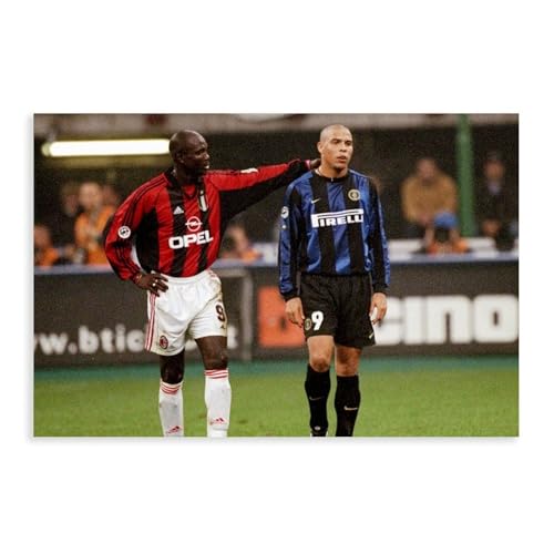 FHYTKC Ronaldo, George Weah Leinwand-Poster, Wandkunst, Dekordruck, Bild Gemälde für Wohnzimmer, Schlafzimmer, Dekoration, 40 x 60 cm FHYTKC Ronaldo, George Weah Leinwand-Poster, Wandkunst, Dekordruck, Bild Gemälde für Wohnzimmer, Schlafzimmer, Dekoration, 40 x 60 cm von FHYTKC
