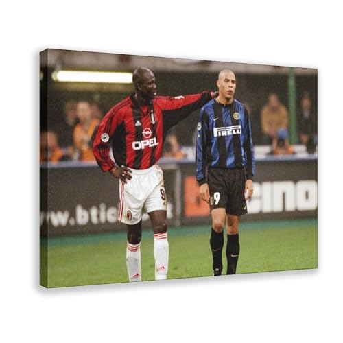 FHYTKC Ronaldo, George Weah Leinwandposter, Wandkunst, Dekordruck, Bild Gemälde für Wohnzimmer, Schlafzimmer, Dekoration, 60 x 90 cm FHYTKC Ronaldo, George Weah Leinwandposter, Wandkunst, Dekordruck, Bild Gemälde für Wohnzimmer, Schlafzimmer, Dekoration, 60 x 90 cm von FHYTKC