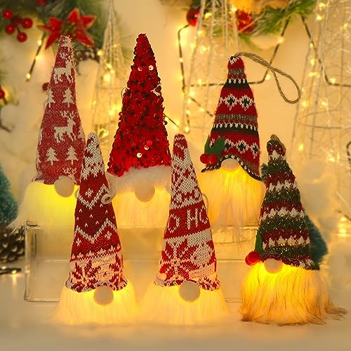 FHzytg 6 Stück Weihnachtswichtel Figuren LED Wichtel, Deko Weihnachten Figuren Weihnachtsmann Figur Led Wichtel Weihnachten Wichtel Figur Weihnachten GNOME Led Zwerg Geschenke für Kinder FHzytg 6 Stück Weihnachtswichtel Figuren LED Wichtel, Deko Weihnachten Figuren Weihnachtsmann Figur Led Wichtel Weihnachten Wichtel Figur Weihnachten GNOME Led Zwerg Geschenke für Kinder von FHzytg