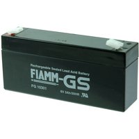 Fiamm - Blei-Akku FG10301 6V 3000mAh Pb Faston 4,8mm von FIAMM
