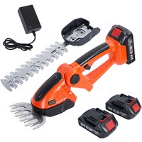 Elektrische Heckenschere, Akku-Heckenschere, Mini-Heckenschere und Grasschere 2 in 1, 1500 mAh, 21 V. Elektrische Heckenschere, Akku-Heckenschere, Mini-Heckenschere und Grasschere 2 in 1, 1500 mAh, 21 V. von FIANAO