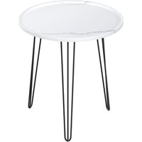 Kleiner Teetisch für den Balkon, minimalistischer Beistelltisch für den Erker im Wohnzimmer, kleiner runder Nachttisch. Kleiner Teetisch für den Balkon, minimalistischer Beistelltisch für den Erker im Wohnzimmer, kleiner runder Nachttisch. von FIANAO