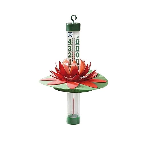 FIAP LOTUS ACTIVE - Thermometer - Seerose - Teichthermometer - Teichzubehör - Temperatur - Gartenteich - Schwimmteich - Pool - Wassertemperatur von FIAP