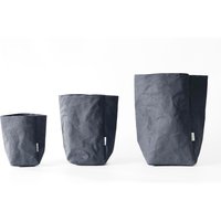 Waschbare Papiertüte, Wiederverwendbare Taschen Zur Aufbewahrung, Kraftpapiertüten, Intelligente Badezimmeraufbewahrung, Modernes Wohnaccessoires von FIBALA