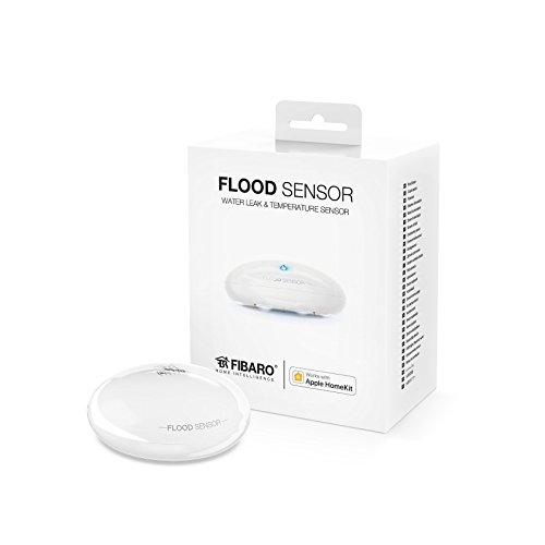 FIBARO FGBHFS-101 Wassermelder (Apple HomeKit), Weiß von FIBARO
