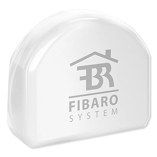FIBARO HomeKit Single Switch / iOS Bluetooth Relaisschalter, Drahtloser Ein-Aus-Auslöser, FGBHS-213 von FIBARO