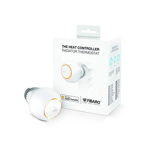 FIBARO HomeKit The Heat Controller Head / iOS Bluetooth Heizungsthermostat, Heizkörperthermostat, FGBHT-001 von FIBARO