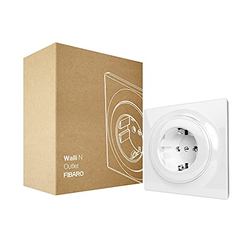 FIBARO N Outlet Type F / Walli-line Standard-Steckdose, type F, Weib, FGWSONF-011 von FIBARO