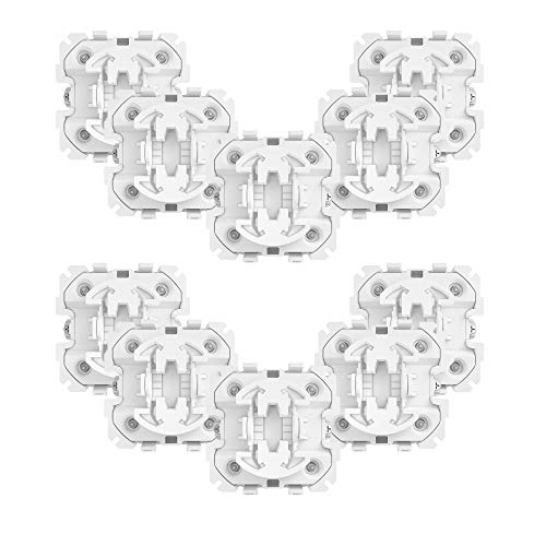 FIBARO Walli Dimmer Unit / Z-Wave Plus Smart Home Lichtdimmer ohne Deckel, FG-WDEU111-AS-8001 10 Stuck von FIBARO