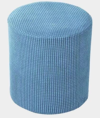 FIBITA Hockerbezug Quadratisch/Rund 40x40/45x45 Ottoman Cover Ottomane Schonbezug Hocker Hussen Für Fußhocker Stretch Abdeckung Protector Hockerabdeckung ( Color : #16 , Size : 40x45cm ) von FIBITA