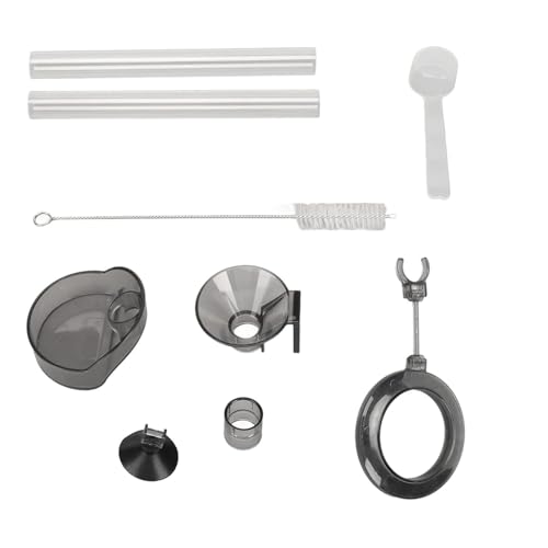 1 Stück Garnelen Futterschalen Set, Tank Futterröhre, Aquarium Fisch Shrimp Feeder, Multifunktionales Aquarium Futterrohr, für Aquarium, Kristallgarnelen, Krabben, Muscheln von FIBOUND
