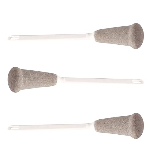 3-Pack Sponge-Bottle-Brush, Reinigungsschwamm Tassen-Brush, Soft Sponge Reinigung Brush, Justierbarer Langer Griff für Tassen, Wasserflaschen, Weingläser und Babyflaschen von FIBOUND