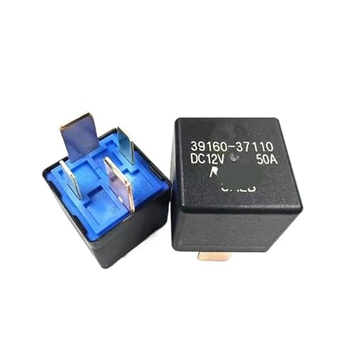 1 Stück 2 Stück Original Relais 39160-37110 4Pin 12V 50A für Hyundai Kia (2PCS 39160-37110) von FIBQCTOZC
