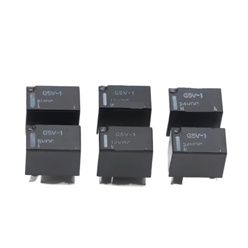 Original für Relais Omron G5V-1-24VDC, 12 VDC, 5 VDC, G5V-2-12 VDC, 24 VDC, 5 VDC, 1 A, 1 A, zwei offen, zwei geschlossen, 8-polig, 2 A(G5V-2-5VDC, 8PIN 2A, 5 Stück) von FIBQCTOZC