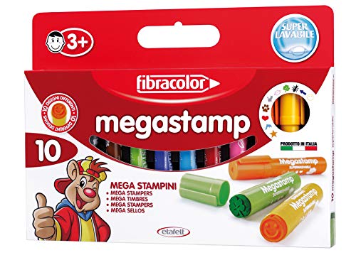 FIBRACOLOR Megastamp 10 Stück Marker-Formen Größe Maxi verschiedene Designs Superwashable FIBRACOLOR Megastamp 10 Stück Marker-Formen Größe Maxi verschiedene Designs Superwashable von FIBRACOLOR