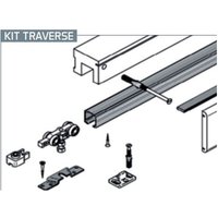 Applisystem Fibrotubi Aufputz-Schiebetürsystem - Traverse 600-900 - 92030002 von FIBROTUBI